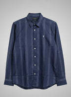 AS (Ramskull) - BLUE SHIRT WITH WHITE STRIPE