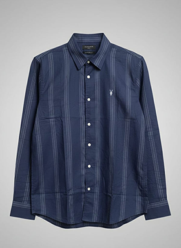 AS (Ramskull) - BLUE SHIRT WITH WHITE STRIPE
