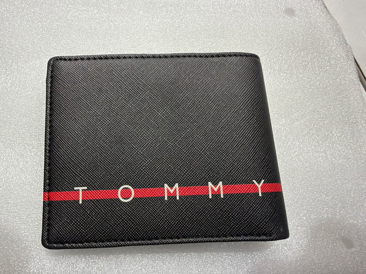 Tommy Hilfiger Men Basco Black Wallet