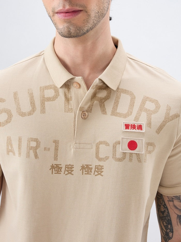 Superdry -  Beige Polo