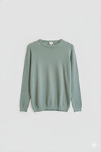 REVERSE EFFECT COTTON SWEATER
