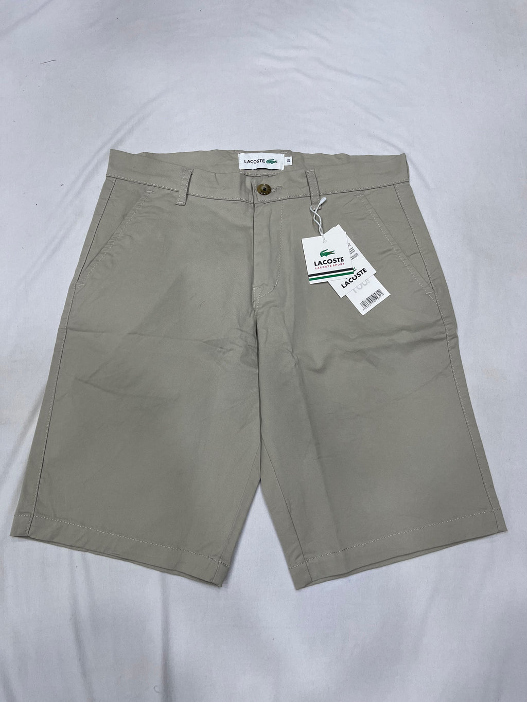Cotton Shorts - Lacoste Beige