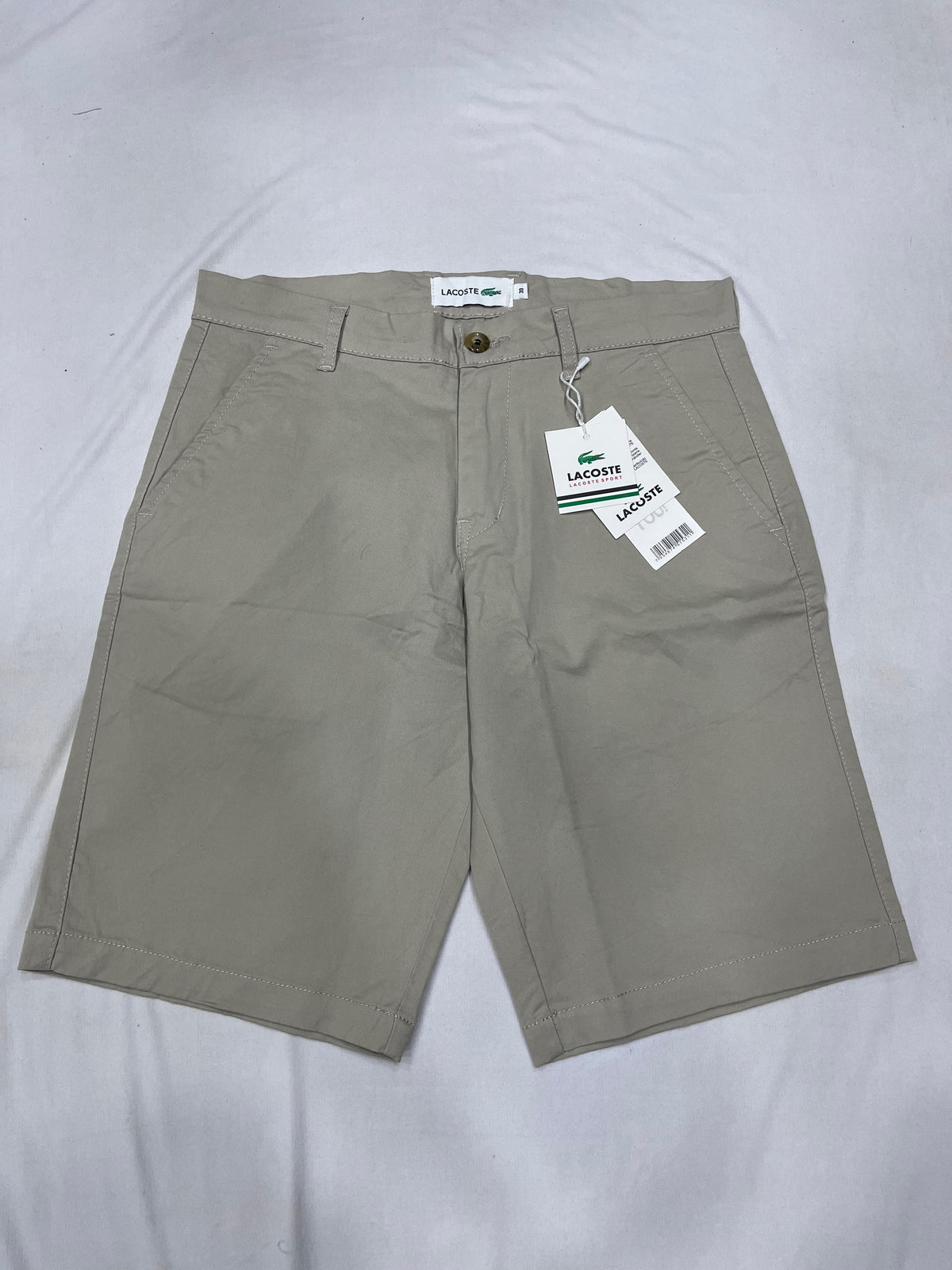 Cotton Shorts - Lacoste Beige
