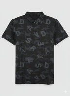 Abstract Black - Polo T-Shirt