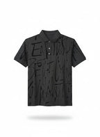 BE THE CHANGE - Black Polo T-Shirt