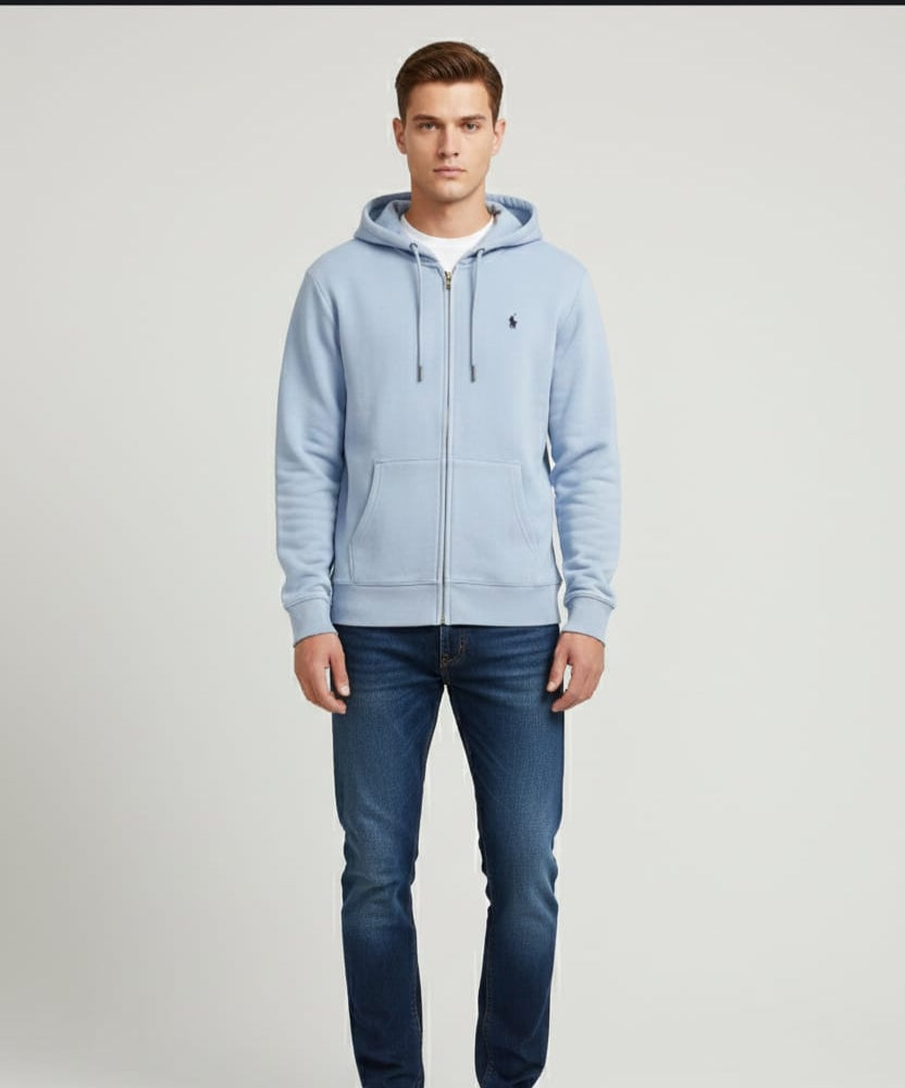 RL - Hoodie Sweatshirt (Light Blue)
