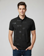 ICON - BLACK Polo T-Shirt