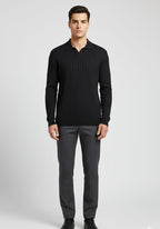 POLO KNIT FULL SLEEVES T-SHIRT