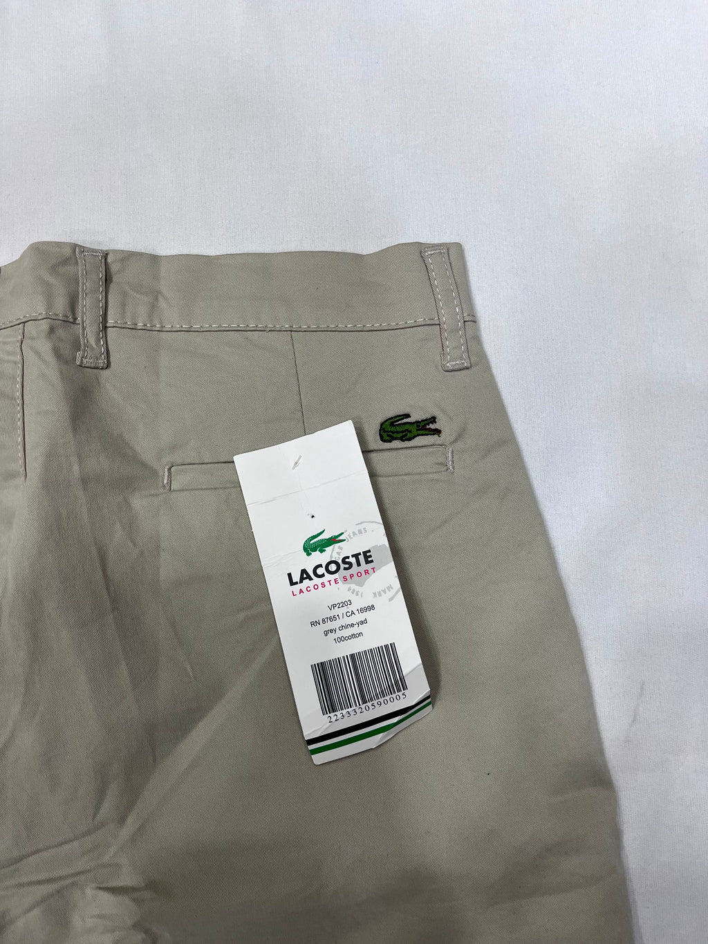 Cotton Shorts - Lacoste Beige