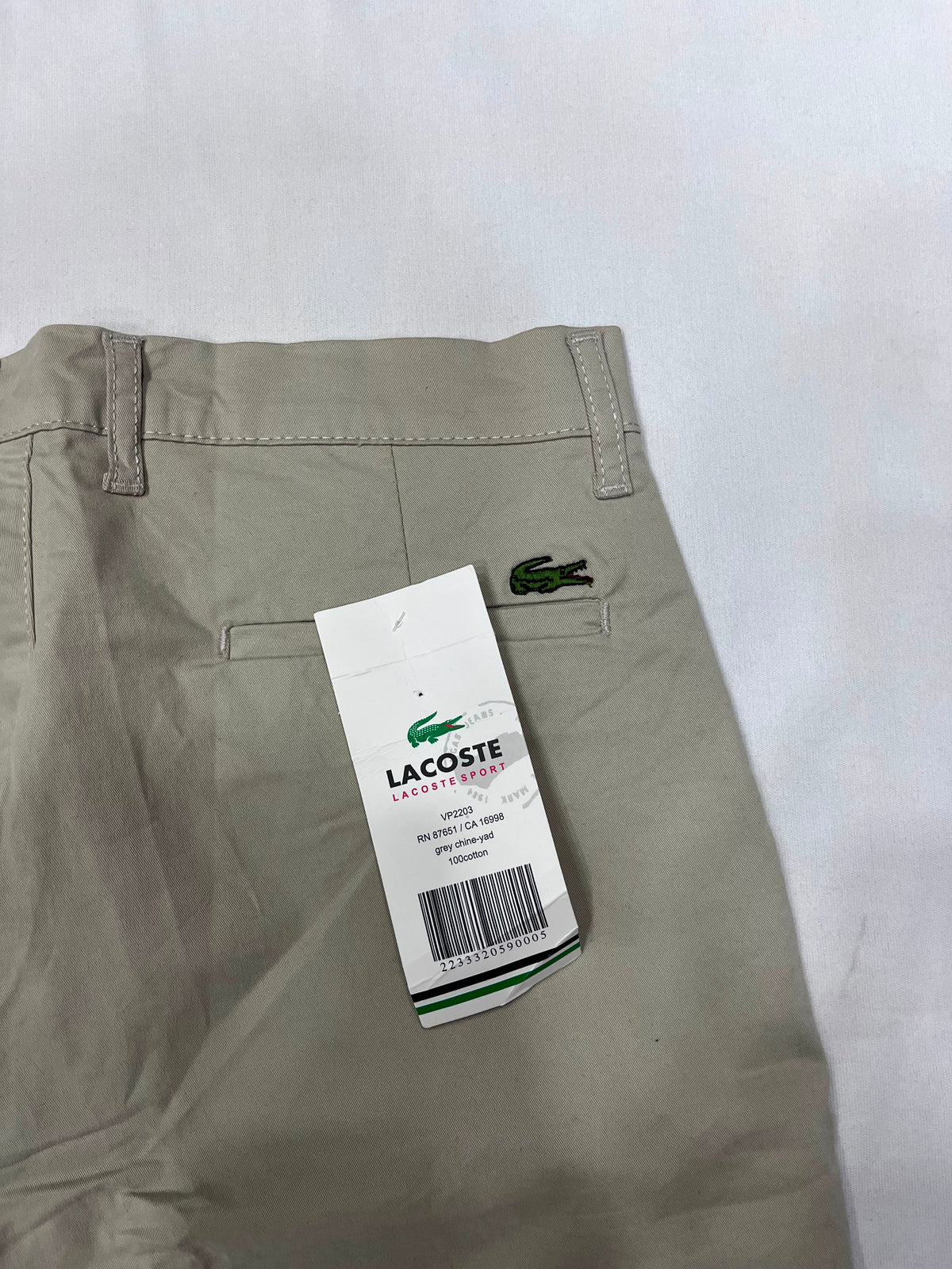 Cotton Shorts - Lacoste Beige