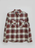 Overflap Red Overshirt
