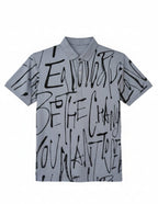 Be The Change - Grey Polo T-Shirt