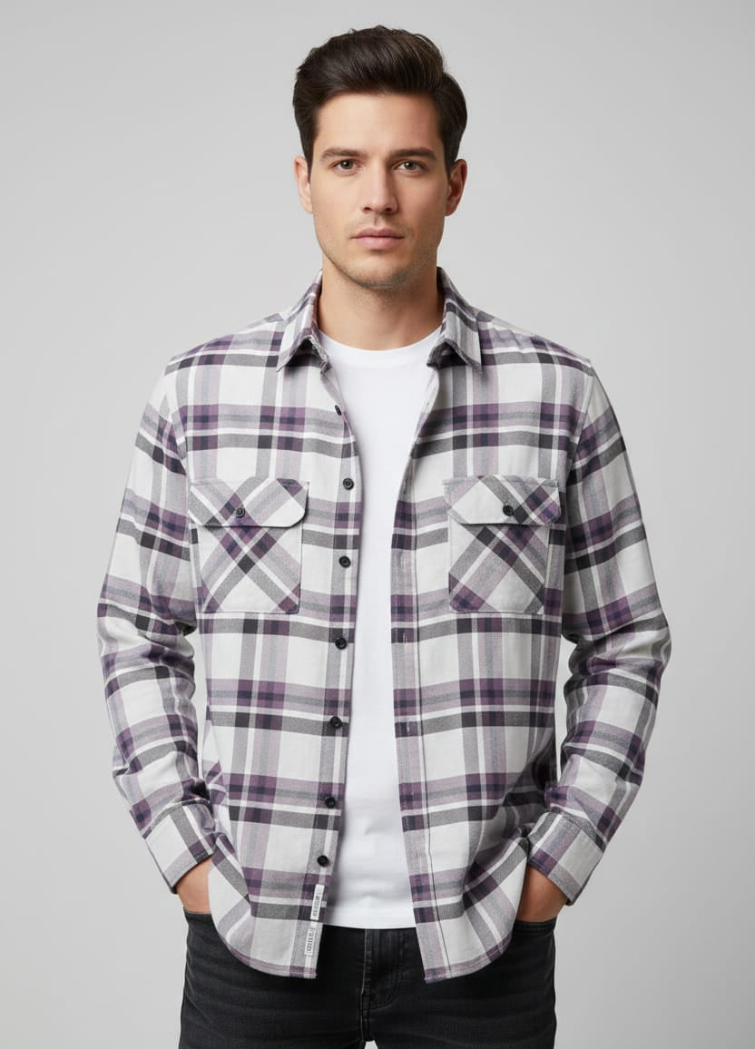 Overflap Lav Overshirt
