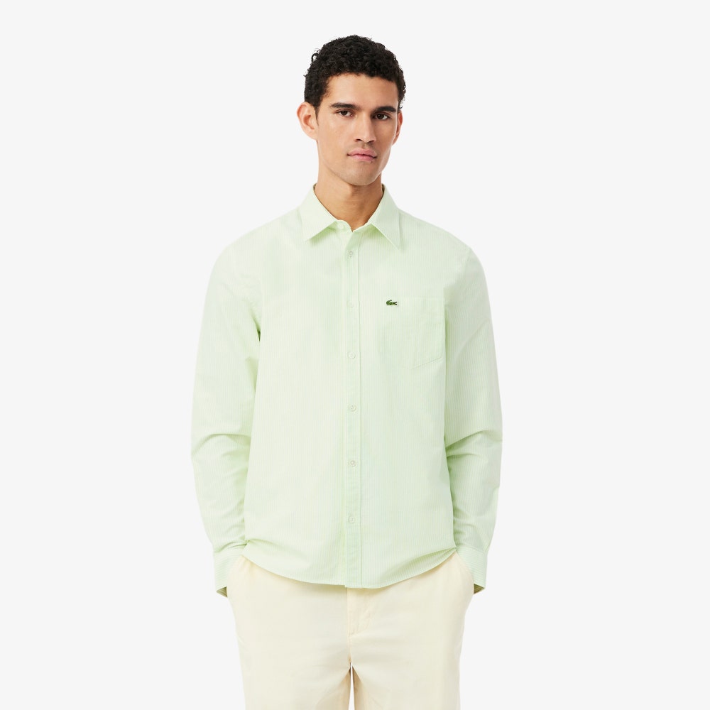 Shirts - Lac Oxford Shirt Green
