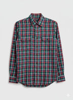 Multi Color Checked Regular Fit Casual Shirt