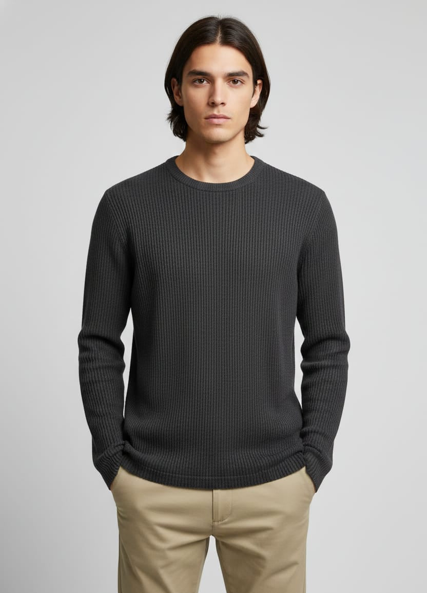 Black Knit Sweater